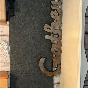 Source Unknown Rustic Brown 'Gather' Wall Decor